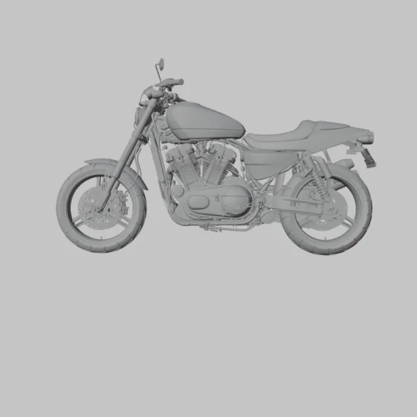 Harley-Davidson XR1200X 3D Model