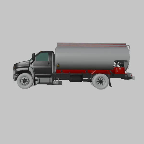 GMC Topkick C8500 Regular Cab Tanker Truck 3D Model GMC Topkick C8500 Regular Cab Tanker Truck 3D Model