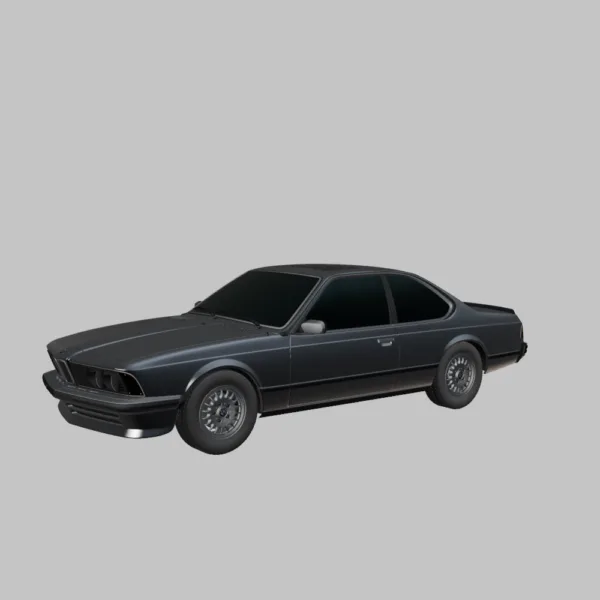 BMW 6-Series E24 3D Model