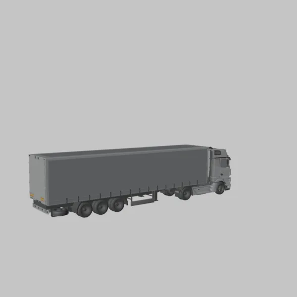 Mercedes-Benz New Actros 3D Model