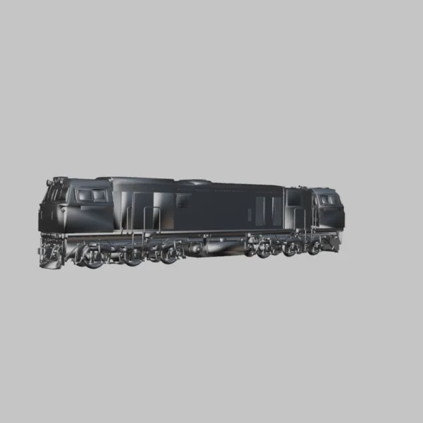 0002 CC206 Train 3D Model
