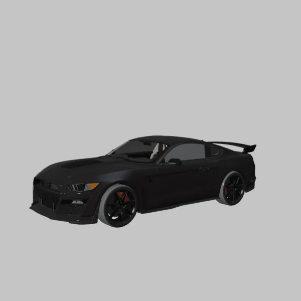 Ford Mustang Shelby GT500 3D Model