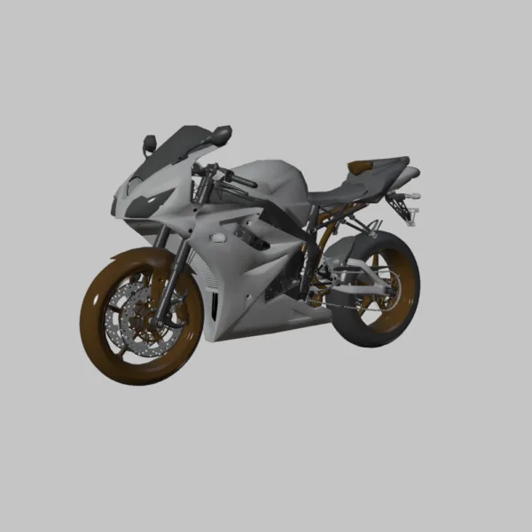 0002 Triumph Daytona 675 SE 3D Model