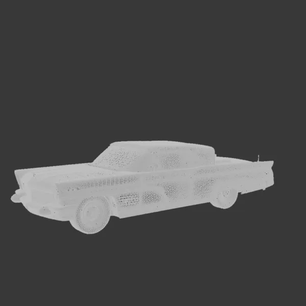 0002 Lincoln Mark II V 1960 3D Model