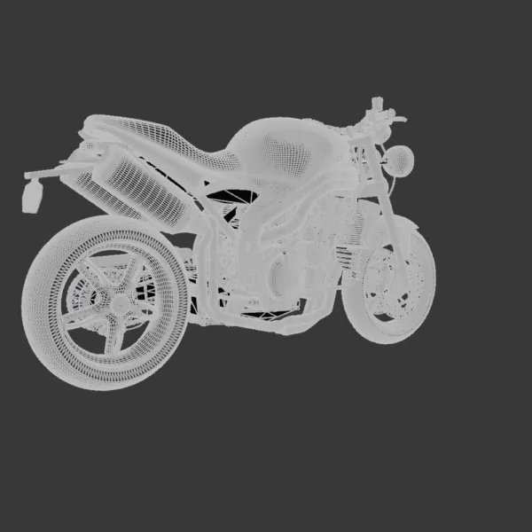 Triumph Speed Triple 3D Model