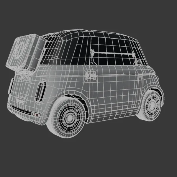 Fiat Topolino 3D Model