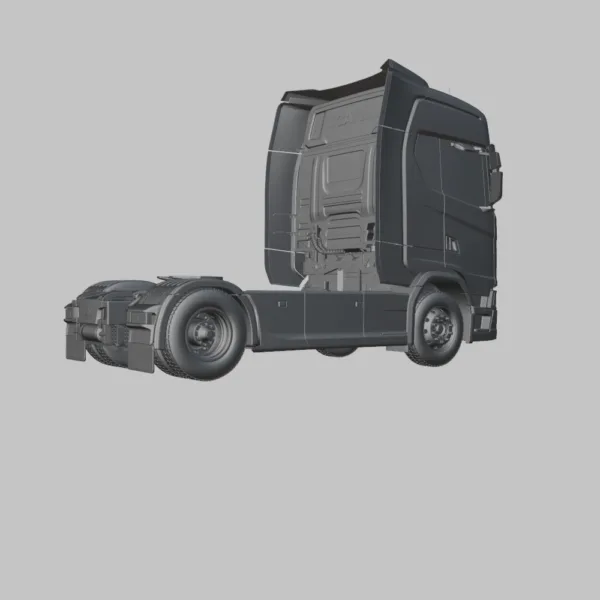 Scania S 730 Highline Tractor Truck 2-Axle 3D Model