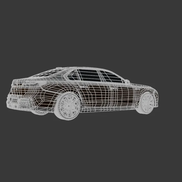 BMW i7 M70 – 3D Model