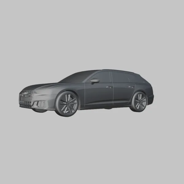 Audi S6 Avant 3D Model