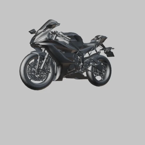 Yamaha YZF-R6 3D Model