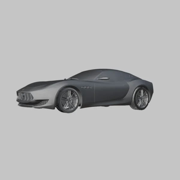 0002 Maserati Alfieri 3D Model