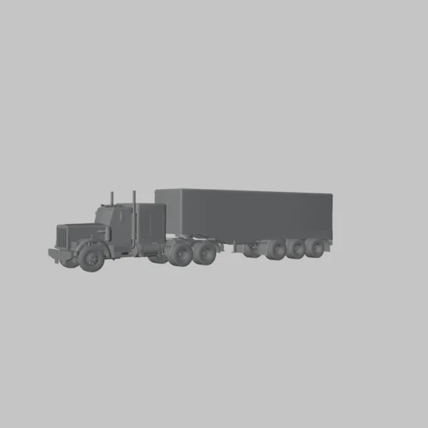 Tamiya King Hauler Truck Toy 3D Model