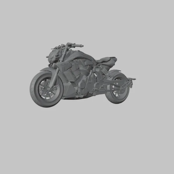 CR&S Duu Motorcycles 3D Model
