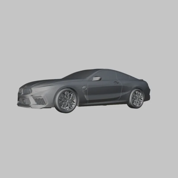 0002 BMW M8 Competition Coupe 3D Model