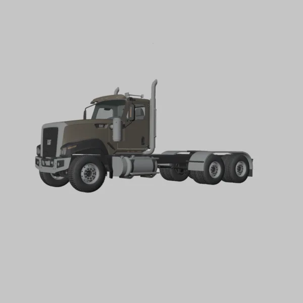 Caterpillar CT 680 Tractor Truck 3D Model
