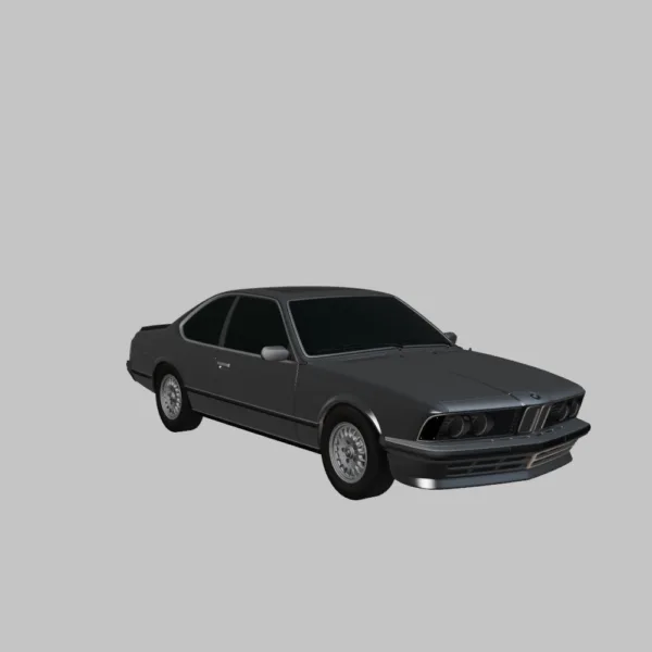 BMW 6-Series E24 3D Model