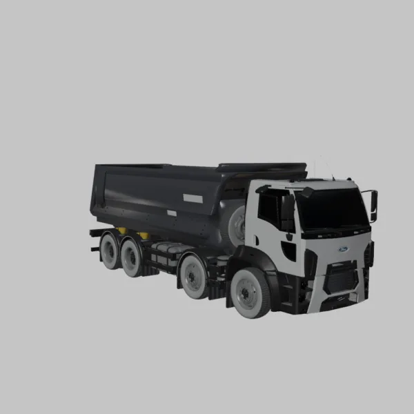 Ford Trucks 4142D DC Dump Truck 3D Model