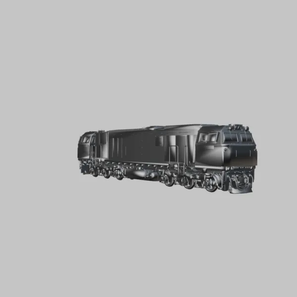 0003 CC206 Train 3D Model