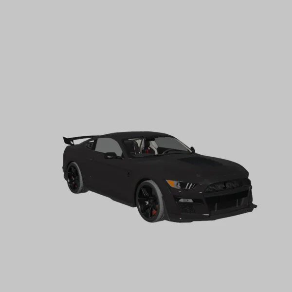 Ford Mustang Shelby GT500 3D Model