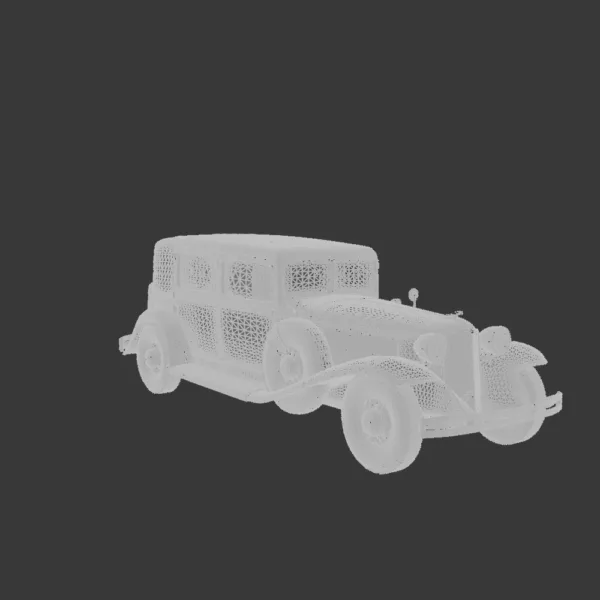 0003 Chrysler Imperial (Mk2) Close-Coupled Sedan 1931 3D Model