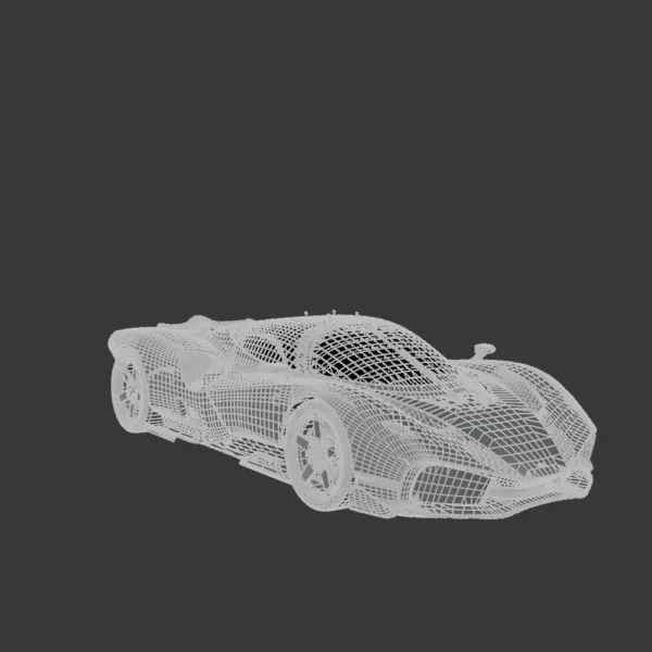0003 Nilu27 Concept Car 3D Model