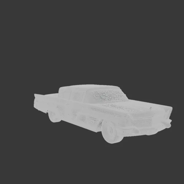 0003 Lincoln Mark II V 1960 3D Model