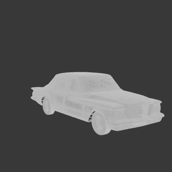 Plymouth Valiant Sedan 1960 3D Model