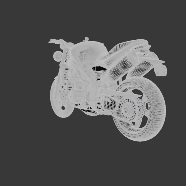 Triumph Speed Triple 3D Model