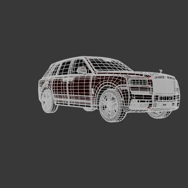 Rolls-Royce Cullinan – 3D Model