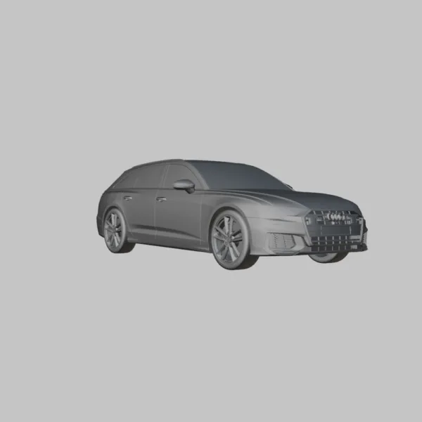 Audi S6 Avant 3D Model