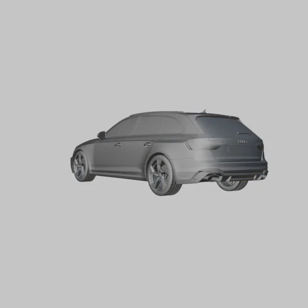 0003 Audi RS4 Avant 3D Model