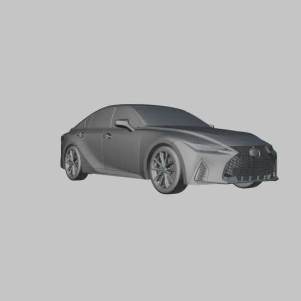0003 Lexus IS F-Sport 3D Model