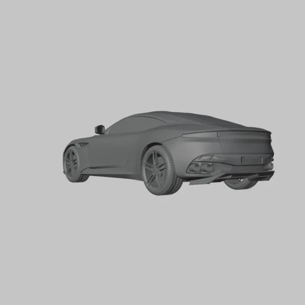 Aston Martin DBS Superleggera 3D Model