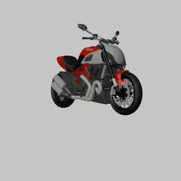 Ducati Diavel 3D Model