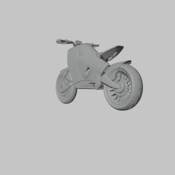 SMARANZA Mercedes Concept Electric Motorcycle 3D Model