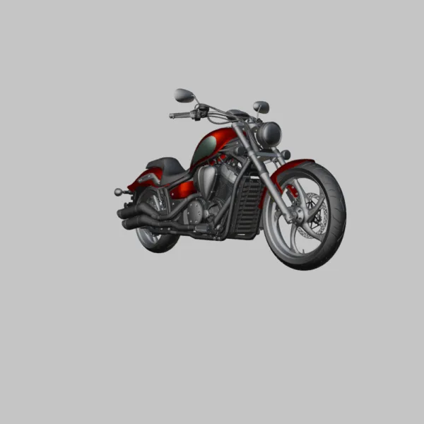 Yamaha Stryker 3D Model