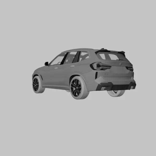 0003 BMW X3 3D Model