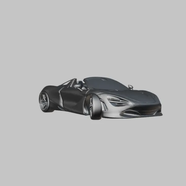 0003 McLaren 720S Spider 3D Model