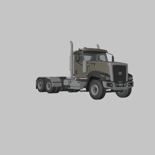 Caterpillar CT 680 Tractor Truck 3D Model