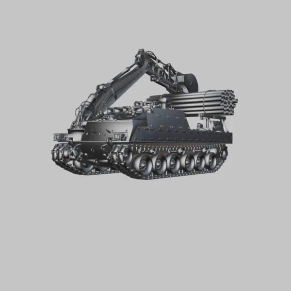 Trojan Armored Vehicle Royal Engineers 3D Model