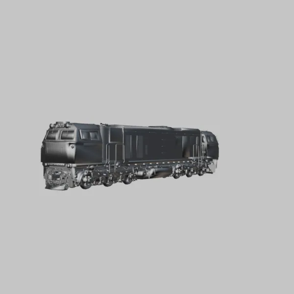0004 CC206 Train 3D Model