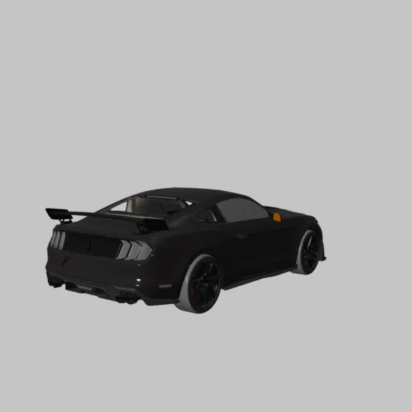Ford Mustang Shelby GT500 3D Model