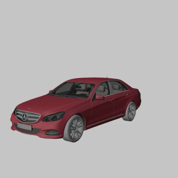 Mercedes-Benz E-Class W212 Sedan 3D Model
