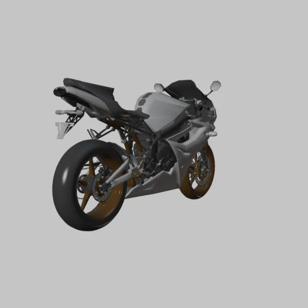 0004 Triumph Daytona 675 SE 3D Model