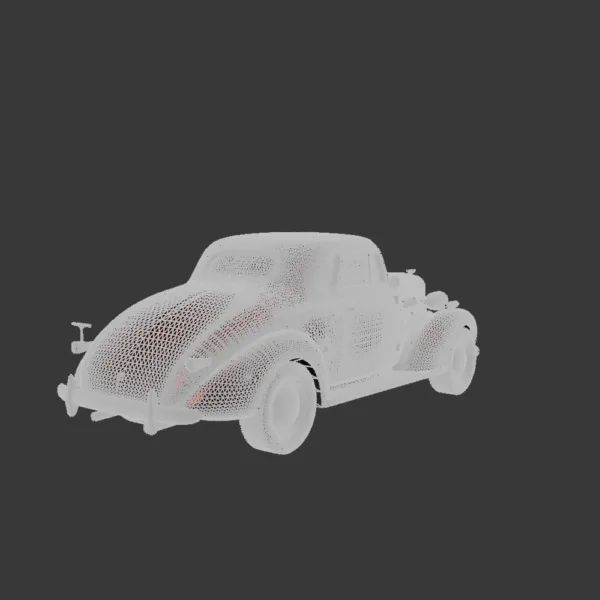 Chevrolet Master DeLuxe (GA) Coupe 1937 3D Model