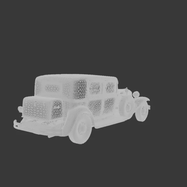 0004 Chrysler Imperial (Mk2) Close-Coupled Sedan 1931 3D Model