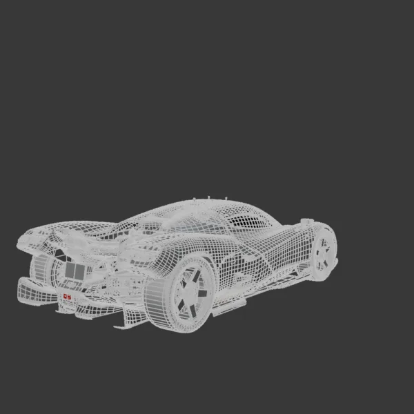 0004 Nilu27 Concept Car 3D Model