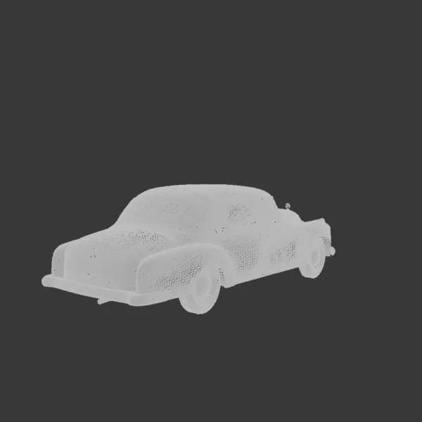 0004 Mercedes-Benz 300d (W189) 1957 3D Model