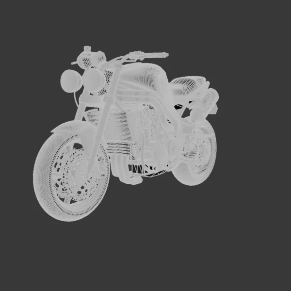 Triumph Speed Triple 3D Model