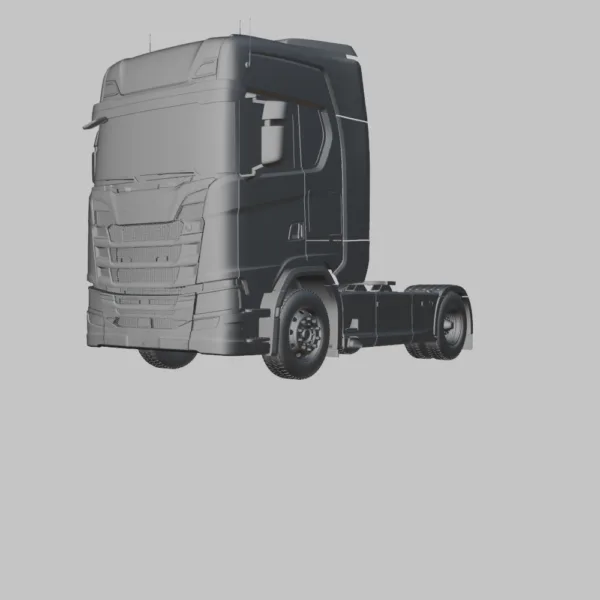 Scania S 730 Highline Tractor Truck 2-Axle 3D Model